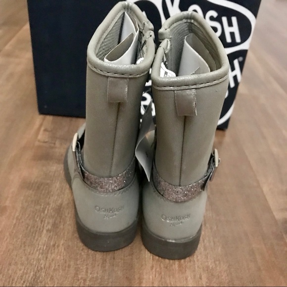 Brand New OshKosh Elsa Girls Boots Size 7 or 8 - Picture 4 of 6